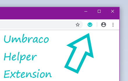 Umbraco Helper Extension toolbar button